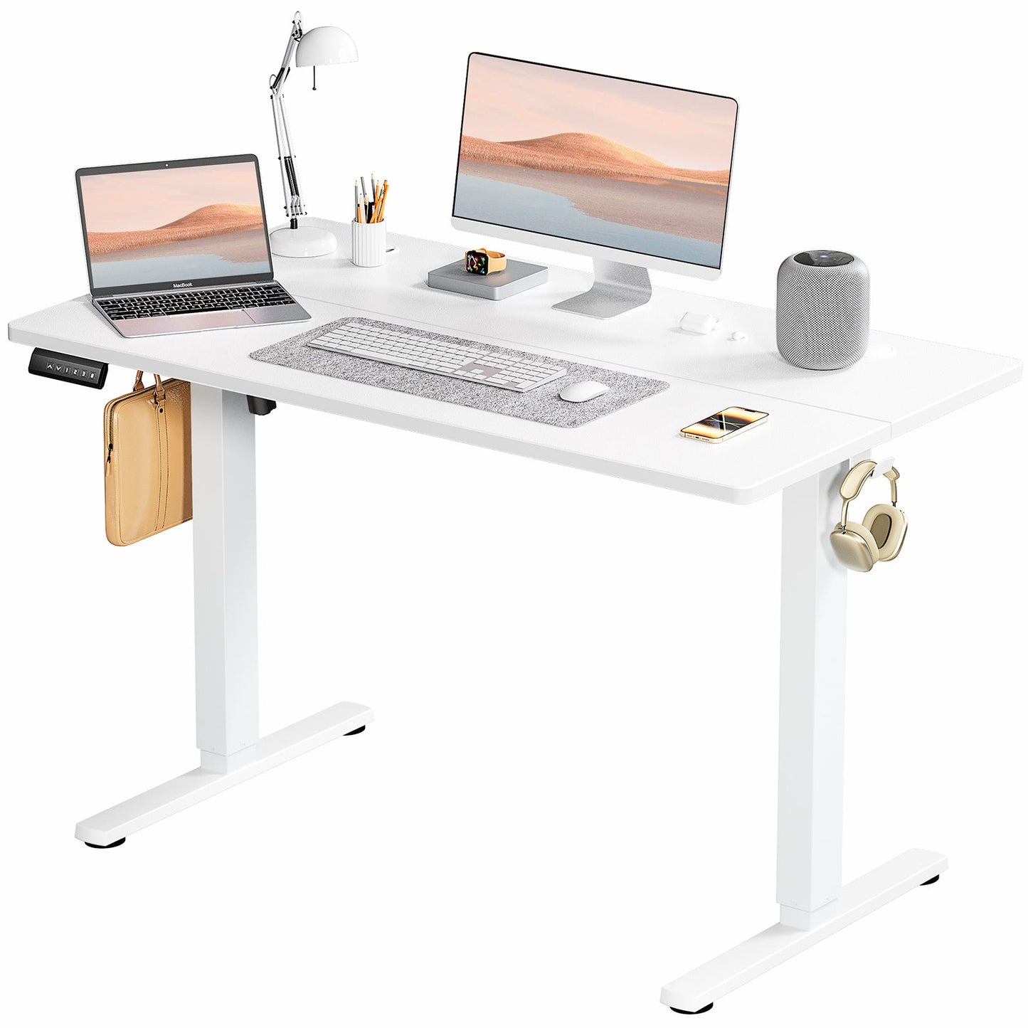 Ergonomic Height Adjustable Table Delight Stuffz