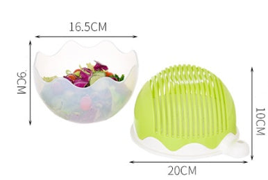 Creative Salad Cutter Fruit and Vegetable Cutter Delight Stuffz