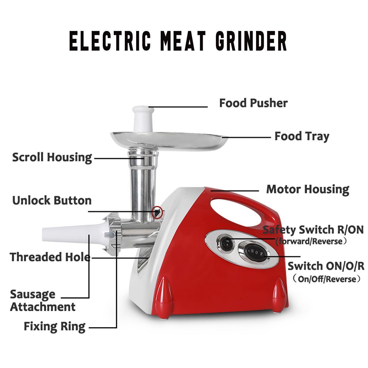 Electric multifunctional meat grinder Delight Stuffz