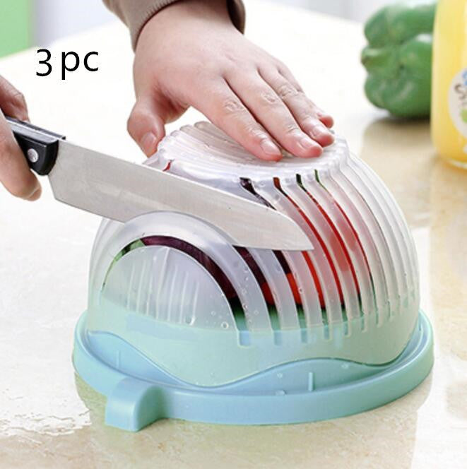 Creative Salad Cutter Fruit and Vegetable Cutter Delight Stuffz