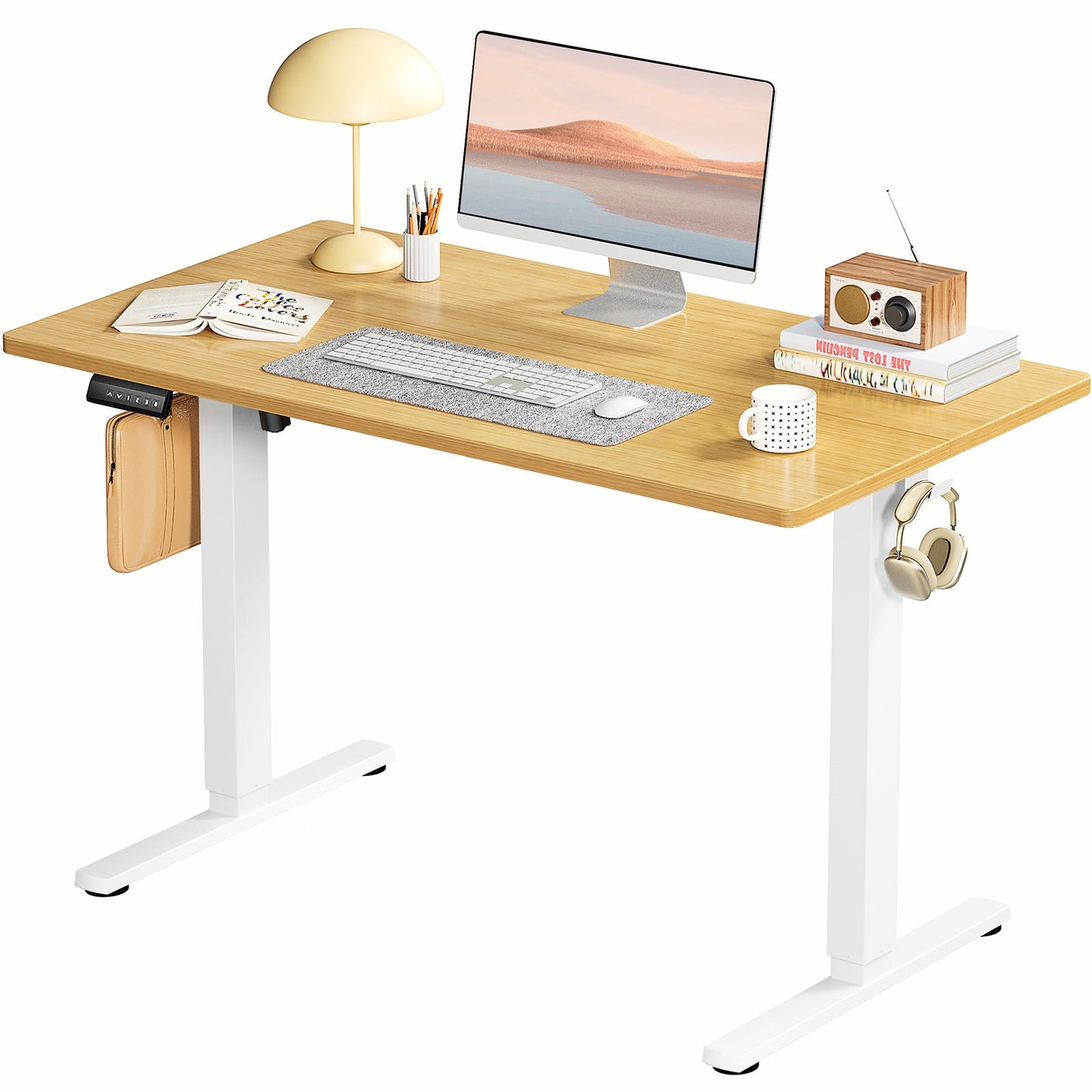 Ergonomic Height Adjustable Table Delight Stuffz