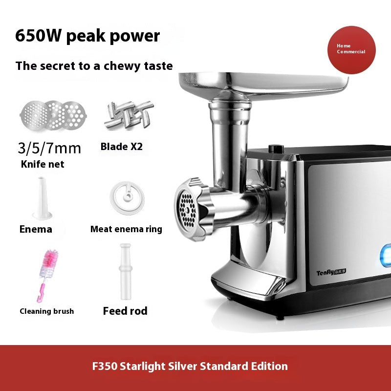 Household Stainless Steel Meat Grinder Delight Stuffz