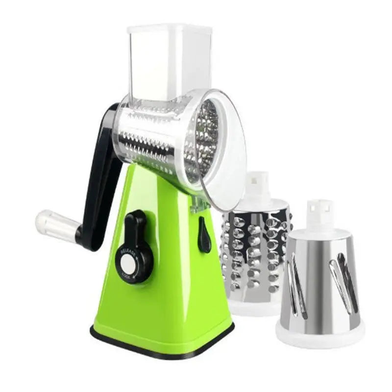 Multi-functional Vegetable Cutter Hand Drum Vegetable Cutter Slicer Delight Stuffz